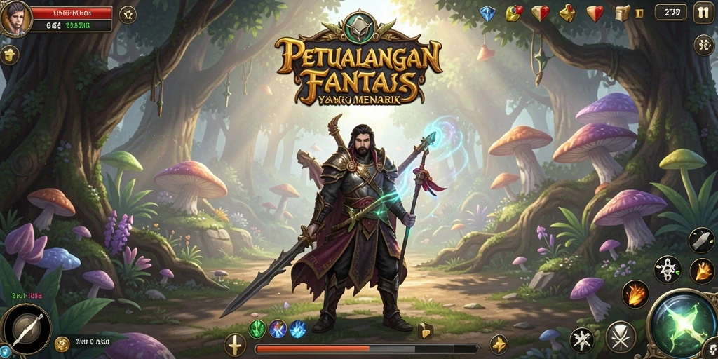 Gameplay mengesankan dalam petualangan RPG yang penuh aksi.