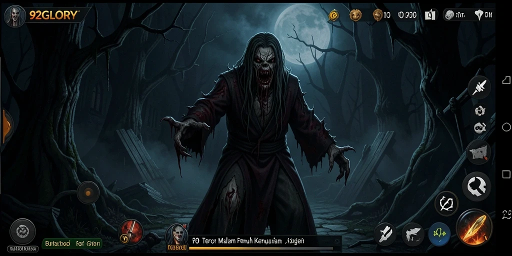 Screenshot menunjukkan pengalaman gameplay Horror yang menegangkan.