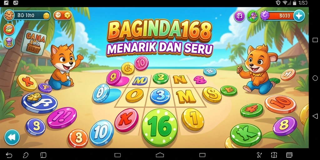 Tampilan gameplay seru dan menegangkan di BAGINDA168.
