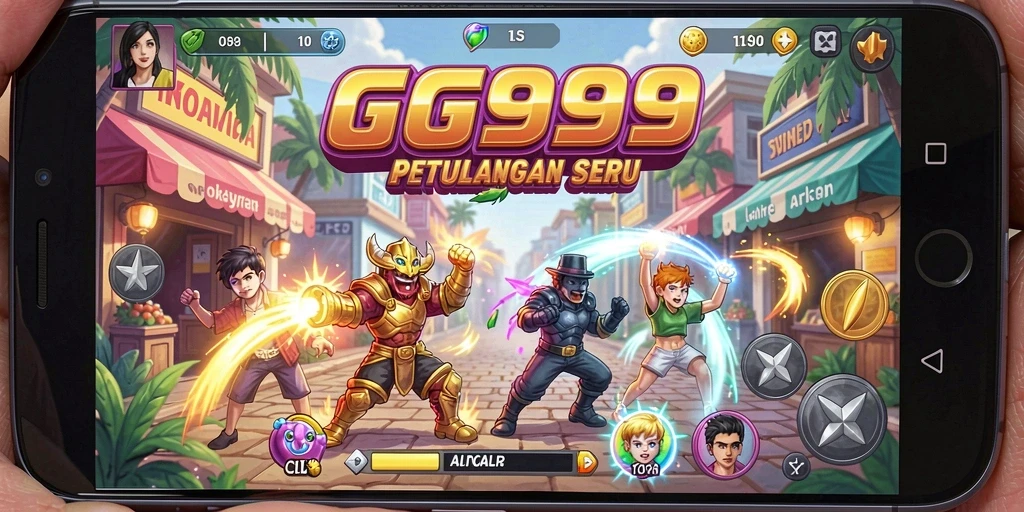 Screenshot dari gameplay seru GG999 dengan tantangan menarik.