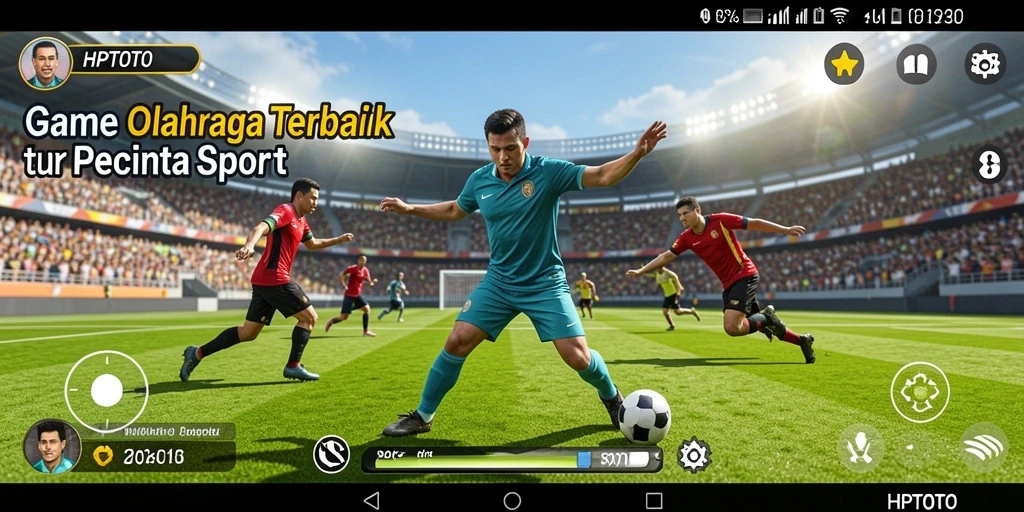 Tampilan gameplay HPTOTO yang seru dan mendebarkan dalam olahraga.