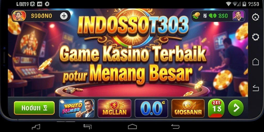 Tampilan permainan slot seru di INDOSLOT303.