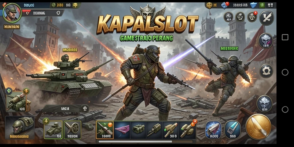 Tampilan gameplay KAPALSLOT yang menarik dan mendebarkan.