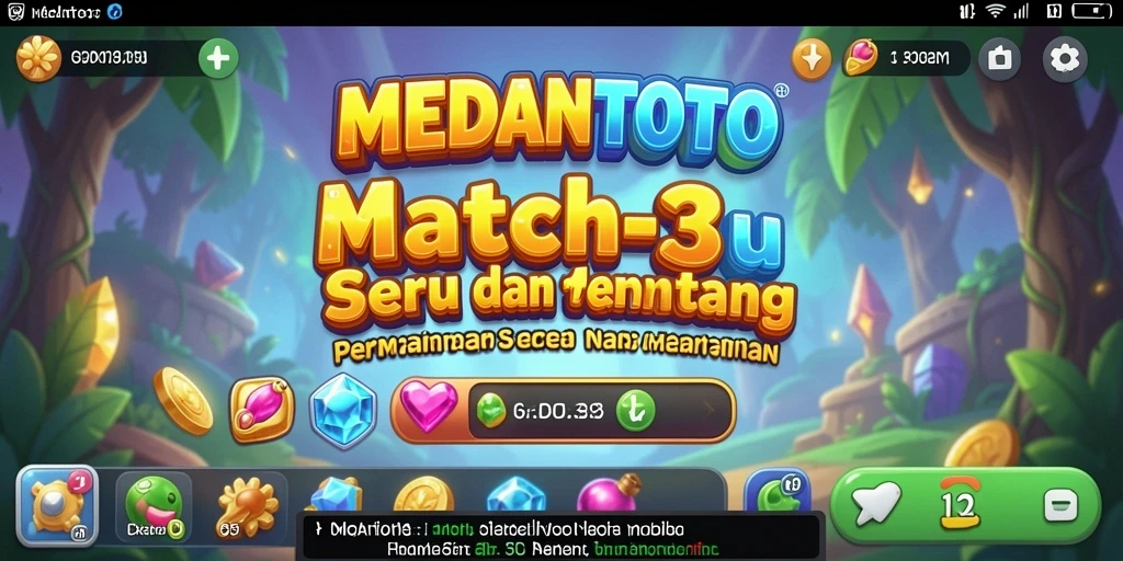 Tampilkan gameplay seru dan grafik menarik dari MEDANTOTO.