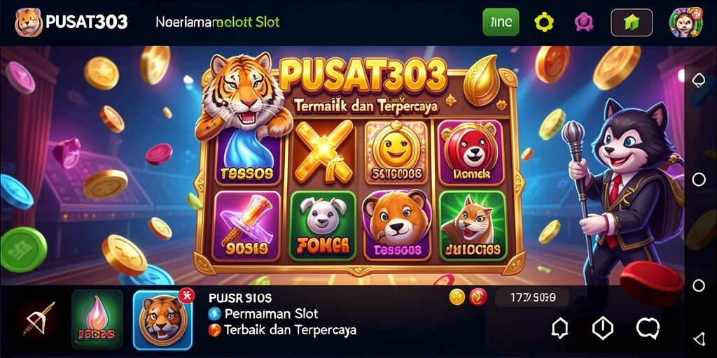 Gameplay seru PUSAT303 dengan tema slot yang menarik.