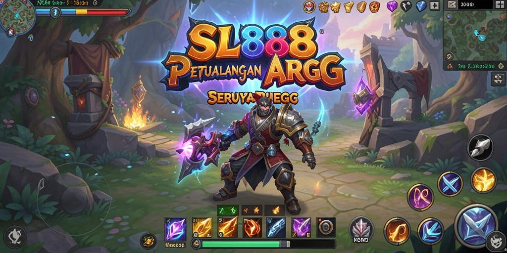 Gameplay seru dengan aksi pertarungan mendebarkan di SL888.
