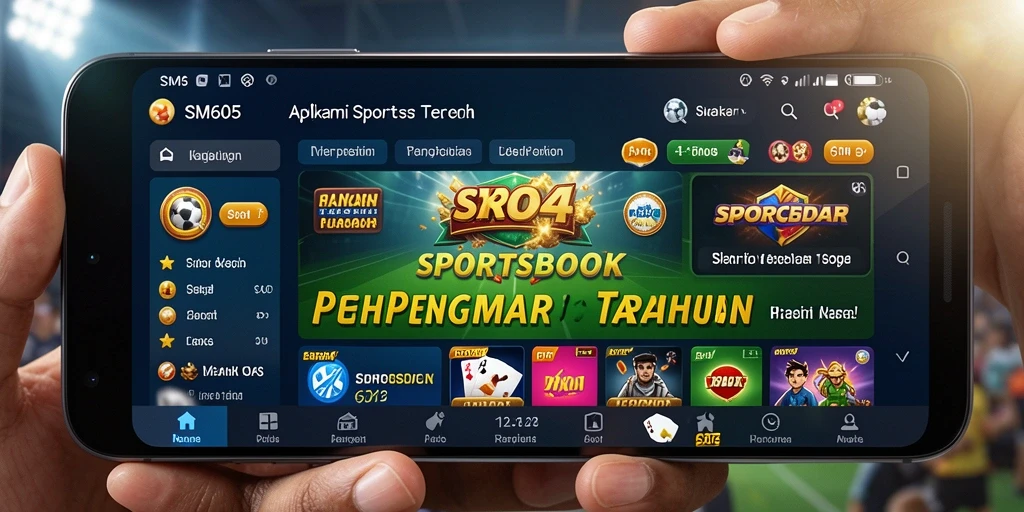Tangkapan layar gameplay SM605 menampilkan pengalaman taruhan yang mendebarkan.